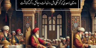 داستان زاهدی که گرسنگی‌اش را فروخت و ایمانش را گرو گذاشت / حکایت گلستان سعدی: باب دوم در اخلاق درویشان حکایت شماره 6