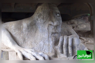 عکس/ غول فریمانت 5 متری در سیاتل آمریکا با چشمان براق فلزی