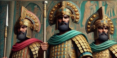 (عکس) نقش‌برجسته خیره‌کننده سربازان گارد جاویدان؛ جلوه‌ای ناب از شکوه ابدی هخامنشیان