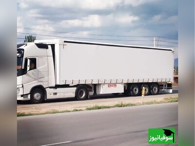 (ویدئو) آموزش زبان اشارۀ رانندگان تریلی هنگام سبقت‌گرفتن در جاده