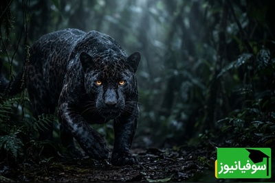 (ویدئو) مستند حیات وحش | وقتی تاریکی شکار می‌کند؛ حمله برق‌آسای جگوار سیاه را ببینید