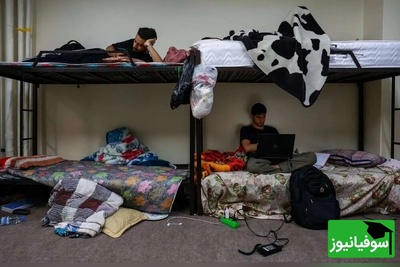 (ویدئو) دردسرهای بامزه زندگی دانشجویی؛ پیک غذا دیر رسید، اما این دانشجوها گرسنه نموندن!😂