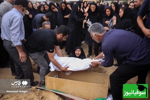 تشییع پیکر مطهر شهیده ایلماه بیلکی