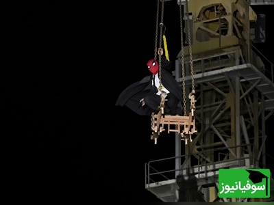 تماشا کنید| داماد از آسمان فرود آمد! ورود باورنکردنی داماد در شکل و شمایل مرد عنکبوتی به یک عروسی در ایران