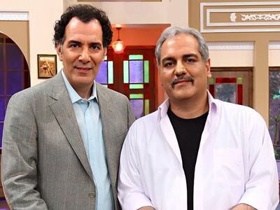 ویدیو | با این مدل سوالات اطلاعات عمومی که مهران مدیری پرسید مغز بهنام تشکر منفجر شد! / فقط خنده‌های از ته دل نعیمه نظام‌دوست😂😂