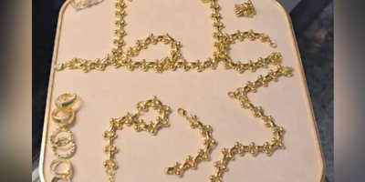 ابتکار خانمپسند مرد ایرانی برای معذرتخواهی از همسرش با کمک گرفتن از طلا همه را انگشت به دهان کرد+ویدیو/ اصل ببخشید اینه بقیه سوسول بازیه👌😁