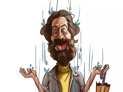 عکس/ وقتی کاریکاتور شاعران نامدار ایران را زیر و رو می‌کند/ نگاهی طنز به عبید زاکانی، سهراب سپهری، استاد شهریار و نیما یوشیج در آیینه شوخ‌طبعی