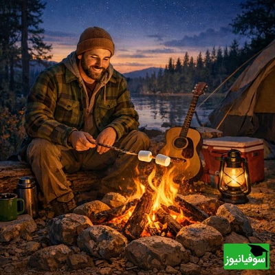 چالش تصویری: سه تفاوت پنهان در صحنه کباب کردن مارشمالو!