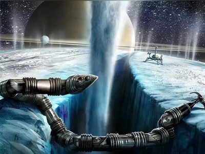 (ویدئو) آیا ما در کیهان تنها هستیم؟! / این مار رباتیک با سفر به قمر زحل به این سوال پاسخ خواهد داد!