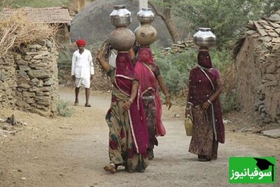 تست IQ/ کدام زن می‌تواند آب بیشتری را با سطل حمل کند؟