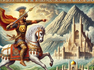 ویدئو/ روایت شگفت‌انگیز تسخیر دژ سپید توسط رستم، قهرمان بی‌همتای شاهنامه فردوسی در ایران باستان