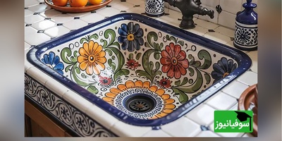 خلاقیت خیره‌کننده هنرمند برای ساخت سینک رومیزی منحصربفرد با کاشی کاری سنتی ایرانی؛ سنت و مدرن بودن رو چه خوب در یک قاب جمع کرده😍 / درسته که میگن هنر نزد ایرانیان است و بس + ویدئو