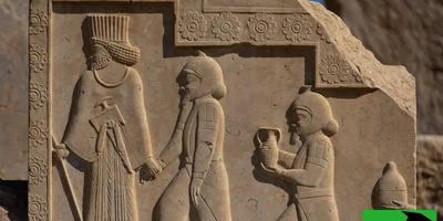 (ویدئو) جلوه‌ای از ایمان در دل تاریخ ایران؛ بنایی با 30 ذکر از نام خدا