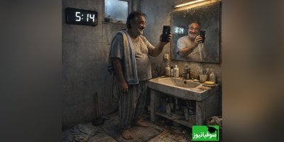 (عکس)5:14 صبح؛ زمان طلایی حمام طبق داده‌های اسرائیلی‌های نخبه 😂