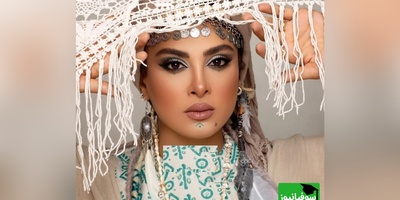 حدیثه تهرانی از استایل سنتی و متفاوت خود رونمایی کرد؛ وقتی هنر وارد دنیای مد می‌شود + عکس