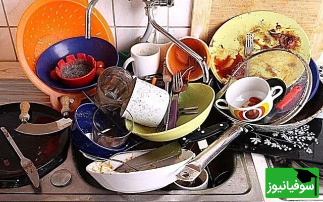 (عکس) ترفند طلایی یا فاجعه بهداشتی؟ واکنش مدیران خوابگاه به "روش پوششی" برای دور زدن ظرف شستن!