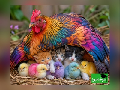 (ویدئو)  مستند حیات وحش حیوانات/ وقتی غریزه و مهر و محبت مادری مُرغ حد و مرز نمیشناسه😍