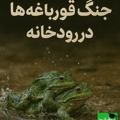 فیلم/ مستند حیات وحش حیوانات / جنگ قورباغه ها در رودخانه