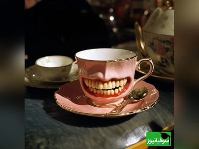 (ویدئو) مدل عجیب و غریب فنجان فضایی برای نوشیدن چای در فضا