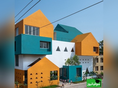 (عکس) پیش‌دبستانی استودیو اینفینیتی در هند/ نمونه‌ای از معماری خلاقانه و فضایی دلنشین و رنگارنگ با حس آزادی و کنجکاوی🤩