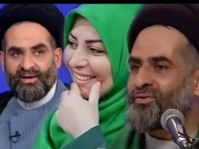به بهانه روز دختر حاج آقا موسوی واعظ: من اگر بدونم بچه‌هام دختر میشه 50 تا بچه میارم / المیرا شریفی‌مقدم هنگ کرد😂