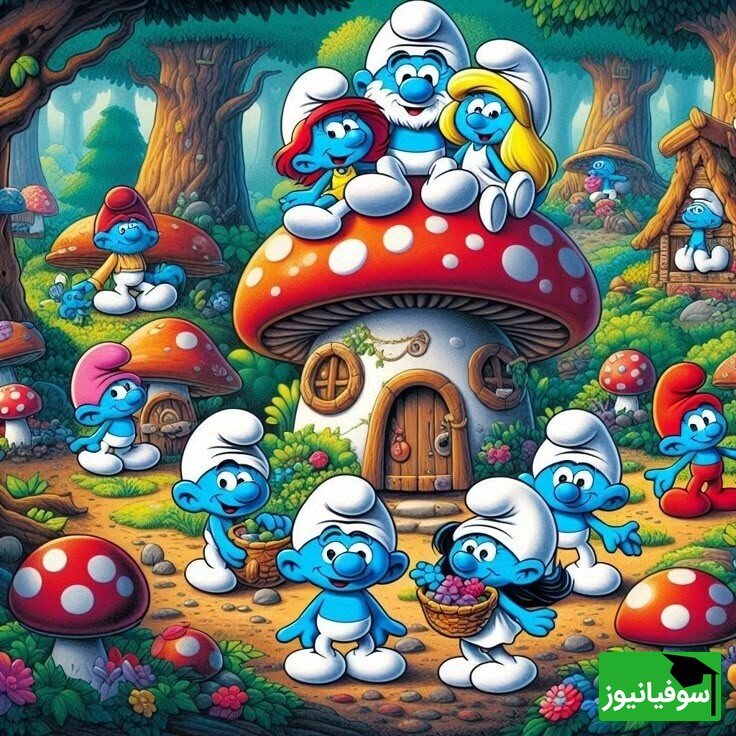 (ویدیو) سه سوته کلمات و اصطلاحات انگلیسی رو با کارتون smurfs  با لهجه درست یاد بگیر!