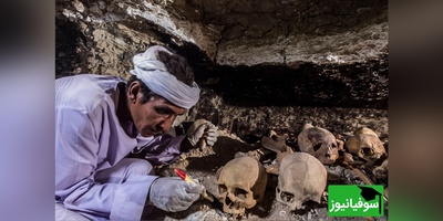 کشف محراب هزارساله با جمجمۀ انسان‌های قربانی‌شده