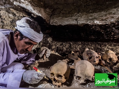 کشف محراب هزارساله با جمجمۀ انسان‌های قربانی‌شده