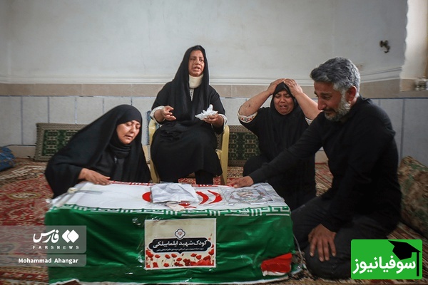 تشییع پیکر مطهر شهیده ایلماه بیلکی