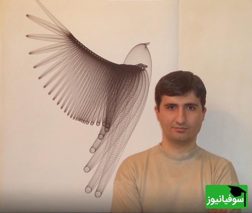 (عکس) تصویرسازی فقط با معادلات؛ جهان خلاق حمید نادری یگانه، هنرمند ایرانی UCL