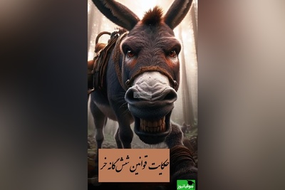 حکایت جالب شش‌گانه خر/ من به خاطر خرّیت یک چیزهایی ابلاغ کردم، شماها چرا این همه سال عین بز اطاعت می کردید؟/ بز نباشیم!+ فیلم