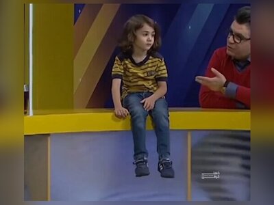 (ویدئو) رونمایی از کودک نابغهٔ 6 ساله در برنامهٔ حالا خورشید/ رضا رشیدپور باورش نمیشه