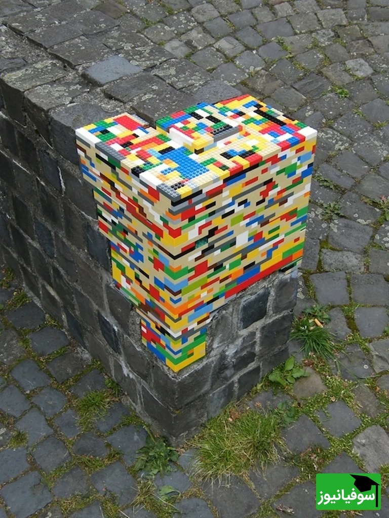  مرمت با لگو، اثر یان فورمان (آلمان) 