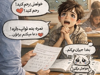 خلاقیت خنده دار دانش آموز ایرانی در پاسخ به برگه امتحان ریاضی، تن مریم میرزاخانی را در گور لرزاند/ریاضی دان زمانه ات را بشناس😂+فیلم