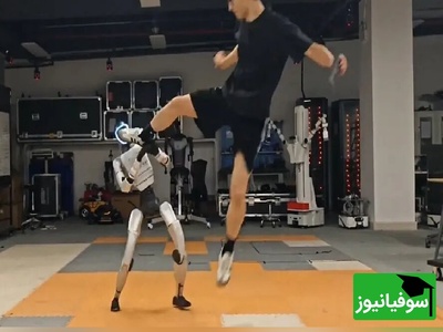 (ویدئو) دانشمندان چینی کابوس فیلم‌های اکشن را واقعی کردند؛ ربات مبارزی که هرگز شکست نمی‌خورد!