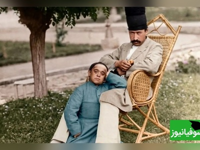 ایران در عهد قاجار به روایت عکس‌های رنگی‌شده؛ از استایل سنتی دختران کُرد تا طنز دلنشین خواجه دربار+ عکس