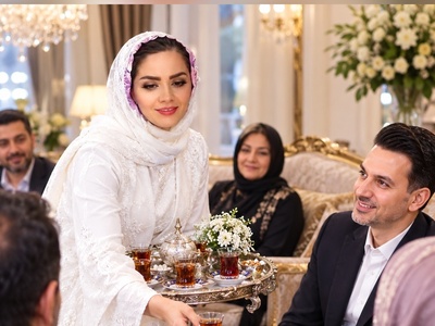 مبینا نصیری در شب خواستگاری‌اش چه کرد که همه از خنده ریسه رفتند؟+ ویدیو