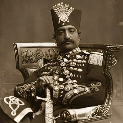 رونمایی از اولین عکس سلفی تاریخ ایران (بلکه جهان) که از آلبوم ناصرالدین شاه قاجاری لو رفته است؛ مود آقا یه چیز دیگه‌ست...