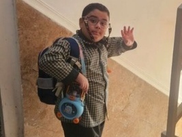 (عکس) میکائیل میردورقی دانش آموز شهید مدرسه میناب حمله موشکی به مدرسه را پیش بینی کرده بود!