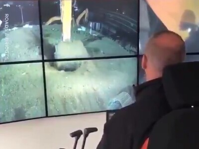 (ویدئو) تکنولوژی حیرت‌انگیز شرکت دوسان/ وقتی اپراتور آلمانی از خانه‌اش، بیل‌مکانیکی در کره‌جنوبی را با اینترنت 5G کنترل می‌کند!