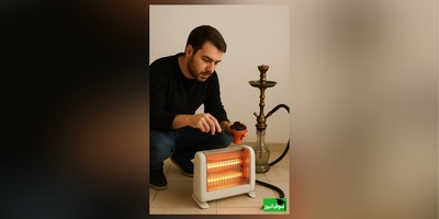زنگ خلاقیت/ ابتکار و نوآوری  خنده‌دار " جوان ایرانی" در گرم کردن قلیان با هیتر برقی حماسه آفرید/ هنر نزد ایرانیان است و بس/ والسلام😂