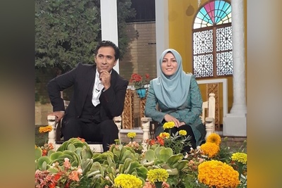 گشتی در منزل المیرا شریفی مقدم و همسرش/ از تابلو فرش قرآنی و مبلمان سلطنتی تا پرده های اعیانی