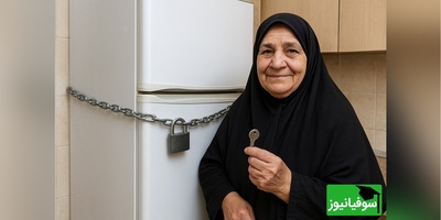 زنگ خلاقیت خنده‌دار: ابتکار منحصربه فرد " مادر ایرانی" در حفظ غذایش از دست بچه‌های شکمو حماسه آفرید/ من یکی عاشق قفل کردن اون کفگیره شدم😂