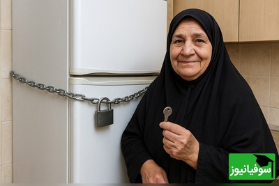 زنگ خلاقیت خنده‌دار: ابتکار منحصربه فرد " مادر ایرانی" در حفظ غذایش از دست بچه‌های شکمو حماسه آفرید/ من یکی عاشق قفل کردن اون کفگیره شدم😂