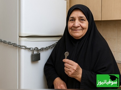 زنگ خلاقیت خنده‌دار: ابتکار منحصربه فرد " مادر ایرانی" در حفظ غذایش از دست بچه‌های شکمو حماسه آفرید/ من یکی عاشق قفل کردن اون کفگیره شدم😂