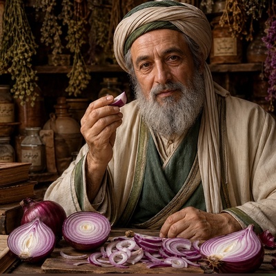 (ویدئو) هشدار بوعلی‌سینا درباره پیاز بنفش؛ چرا نباید آن را تنها بخورید؟