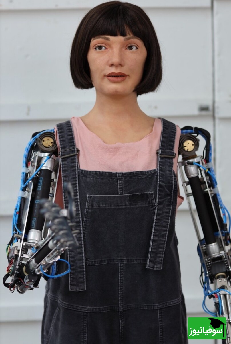 (تصاویر) نخستین اثر هنری ربات انسان‌نما با هوش مصنوعی به قیمت نجومی 1.8 میلیارد دلار