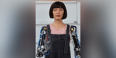 (تصاویر) نخستین اثر هنری ربات انسان‌نما با هوش مصنوعی به قیمت نجومی 1.8 میلیارد دلار