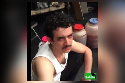 علی شادمان این جوری در کنار بساط مسکرات و زهرماری لو رفت و واکنش نشان داد+ فیلم