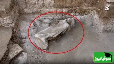 کشف خارق‌العاده تندیس الهۀ یونانی بعد از 2200 سال در محوطۀ تئاتر باستانی + عکس